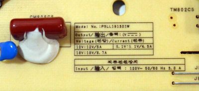 KIT DE TARJETAS ORIGINAL PARA TV VIZIO / NUMERO DE PARTE 75501J010002 / 748.01J14.0011 / FUENTE 056041980041 / PSLL191301W / T-CON 5555T29C02 / T500QVN03.0 / LED DRIVER 75501J020001 / 748.01J11.0011 / PANEL LC550EQY / DISPLAY T550QVN04.0 / MODELO E55U-D2 - Imagen 6