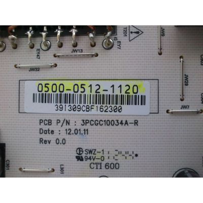 FUENTE DE PODER / VIZIO 0500-0512-1120 / PSLF-A112A / 050005121120 / 3PCGC10034A-R / 0500-0512-1120R / PANEL LC420EUA (AE)(M1) / MODELOS M420SL / M470SL / JLE42BC3500 - Imagen 3