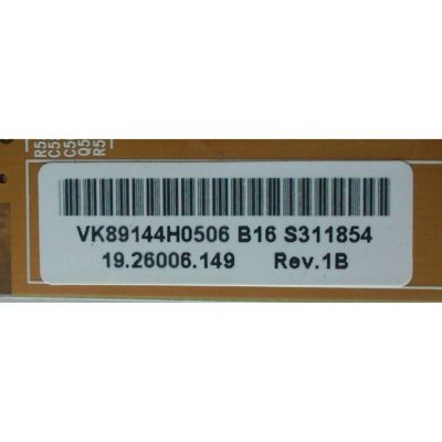 BACKLIGHT INVERSOR / AUO 19.26006.149  / 1926006149 / 4H.V1448.291/B1 /  VK89144H0506 / MODELO  SAMSUNG LNS3251DX/XAA  / PANEL T315XW01 V.5  - Imagen 3
