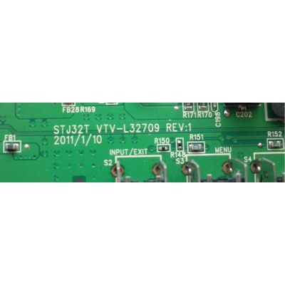 MAIN TOSHIBA / 75023520 / 431C3J51L01 / 461C3J51L01 / STJ32T / VTV-L32709 / PANEL V315B5-L12 Rev C1 / MODELO 32C110U - Imagen 3