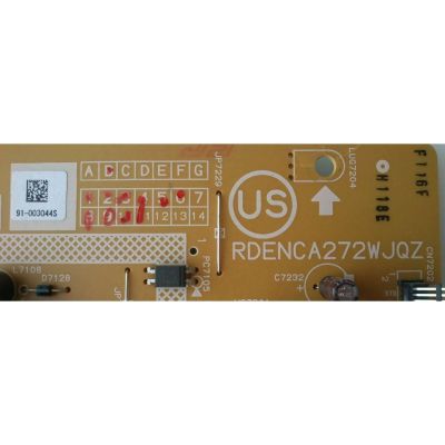 FUENTE DE PODER / SHARP RDENCA272WJQZ / PSD-0552 / QPWBF0195SNPZ (81) / PANEL LK370T3GW20Z / MODELOS LC-32SB23U / LC-32SB24U / LC-37D44U / LC-37SB24U - Imagen 2