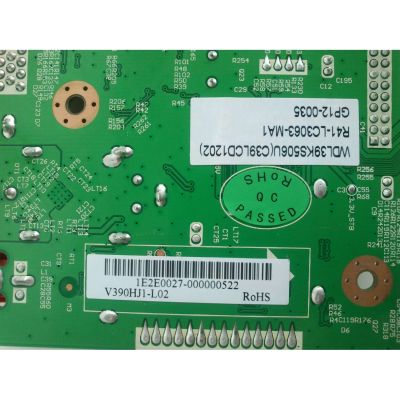 MAIN V390HJ1-L02 / R41-LC3063-MA1 / T.RSC8.10A 11153 / 1E2E0027 /  T.RSC8.10A 11153 / MODELO WDL39KS506U(C39LCD1202) - Imagen 2