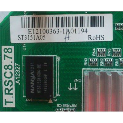 MAIN RCA / PROSCAN T.RSC8.78 / E12100363 / 42RE010C878LNA1-B1 /  MODELO LED42C45RQ - Imagen 3