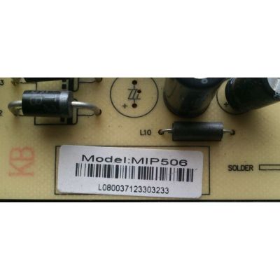 FUENTE DE PODER / WESTINGHOUSE MIP506 / MIP500HW-LP1 / E255554 / KB5150 / MODELO CW50T9YW TW-72421-T050A	 - Imagen 3