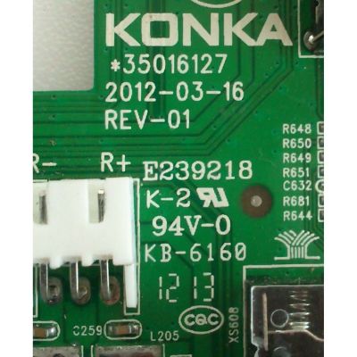 MAIN / KONKA 35016127 MODELO KL32QS92	 - Imagen 2