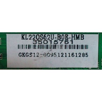 MAIN / KONKA GS12-009512 / KB-6160 / 35015761 / MODELO KL22QS62U	 - Imagen 2