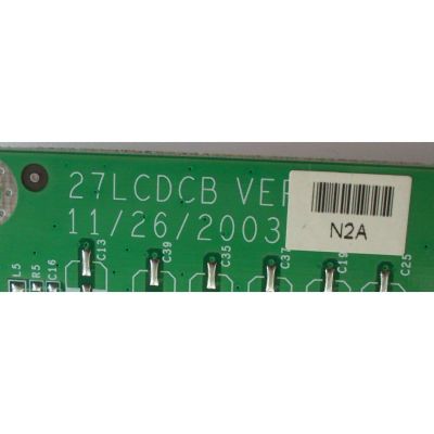 SEÑAL DE A/V WESTINGHOUSE 510-272001-011 / 27LCDCB / MODELO W32701	 - Imagen 2