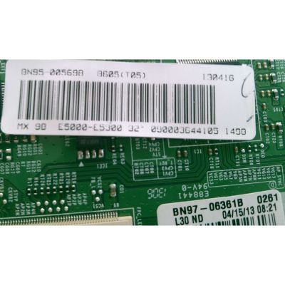 T-CON / SAMSUNG BN95-00569B / BN41-01797A / BN97-06361B / SUSTITUTAS BN95-00569A / BN98-03830A / BN98-03830B / PANEL´S LTJ320HN07-V / DE320AGM-C1 / MODELOS HG32EA590 / UN32EH5000 / LH32MDBPLGC / EN / UE32EH5450 / UA32EH5000 / MAS MODELOS EN DESCRIPCION - Imagen 2