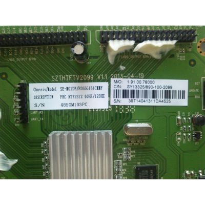 FRC 60HZ/120HZ / WESTINGHOUSE 890-100-2099 / SY13392-1 / SZTHTFTV2099 / MODELO DWM55F1Y1 TW-75911-A055B	 - Imagen 2