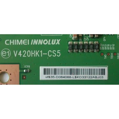 T-CON / PANASONIC 35-D084088 / V420HK1-CS5 / MODELO TC-50LE64	 - Imagen 2