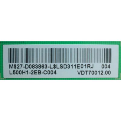 DRIVER LED / PANASONIC 27-D083863 / C500E06E02A / CCP-508SW / MODELO TC-50LE64	 - Imagen 2