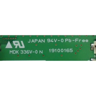 T-CON / IPS ALPA 19100165 / MDK336V-0N MODELO SANYO DP32649	 - Imagen 2