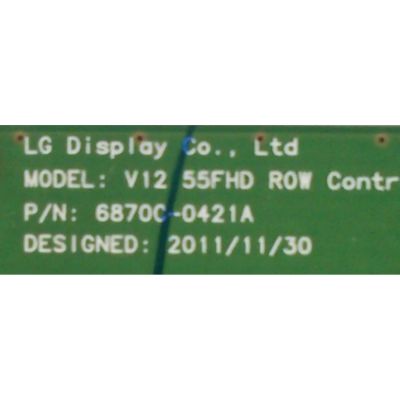 T-CON PARA TV LG / NUMERO DE PARTE 6871L-2979A / 6870C-0421A / SUSTITUTAS 6871L-2979B / 6871L-2979C / PANEL'S LC550EUE (SE)(R1) / LC550EUE (SE)(U1) / MODELOS 55LM6400-UA / 55LM4600-UC / 55LN5100-UB / 55LN5200-UB / 55LN5400-UA / 55LS4500-UD - Imagen 2