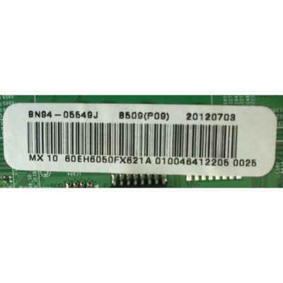 MAIN PARA TV SAMSUNG / NUMERO DE PARTE BN94-05549J / BN97-06546A / BN41-01778A / PARTES SUSTITUTAS BN96-25772A / BN94-06126D / BN94-05549E / BN96-28954A / PANEL DE600CGS-V1 / MODELOS UN60EH6000 / UN60EH6050 / UN60EH6050FXZA HS01 / UN60EH6000FXZA HS01 - Imagen 2