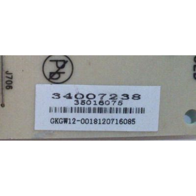 FUENTE DE PODER / KONKA 35016075 / 34007238 / KIP+L110E02C2 / GKGW12-0018120 / MODELO LED37IS95N	 - Imagen 2