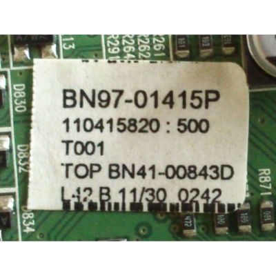 MAIN / SAMSUNG BN94-01199P / BN41-00843D / BN97-01415P / SUSTITUTA BN94-01518G / PANEL LTA400HT-L06 / MODELOS LNT4061FX/XAA / LNT4065FX/XAC SX05 / LNT4065FX/XAC SX06 - Imagen 2