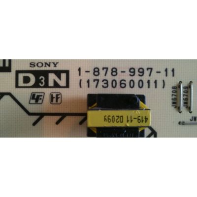 TARJETA D3N / SONY A-1663-192-A / 1-878-997-11 / 173060011 / A1663192A / PARTES SUSTITUTAS A-1663-192-A / A-1663-192-B / PANEL LTY520HH02 / MODELOS KDL-52XBR9 / KDL-52VL150 / KDL-52W5100 / KDL-52W5150 / KDL-52Z5100 / KDL-52EX500 - Imagen 3
