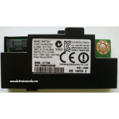 MODULO PARA WI-FI / SAMSUNG BN59-01174A / WIDT30Q / MODELO UN46H7150AFXZA