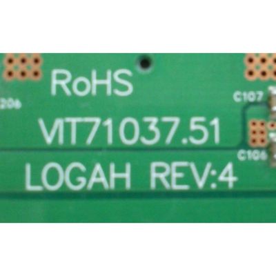 BACKLIGHT INVERSOR / AUO / SONY 19.37T04.006 / 1937T04006 / VIT71037.51 / MODELO KDL-37XBR6	 - Imagen 3