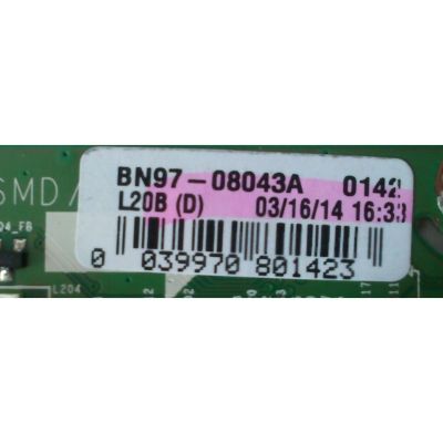 MAIN ORIGINAL PARA TV SAMSUNG / NUMERO DE PARTE BN94-07259E / BN97-08043A / BN41-02157B / MODELO UN55H6350AFXZA TH01 / PANEL CY-GH055CSLV1H / DISPLAY LSF550HJ04-G01 - Imagen 3