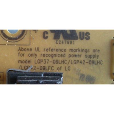 FUENTE DE PODER LG EAY60762101 / LGP42-09LFC / MODELO 42LH260H-UA	 - Imagen 2