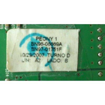 DRIVE PARA T-CON / SAMSUNG BN96-06669A / BN97-01751F / BN41-00944A / MODELO LNT4671FX/XAA	 - Imagen 5