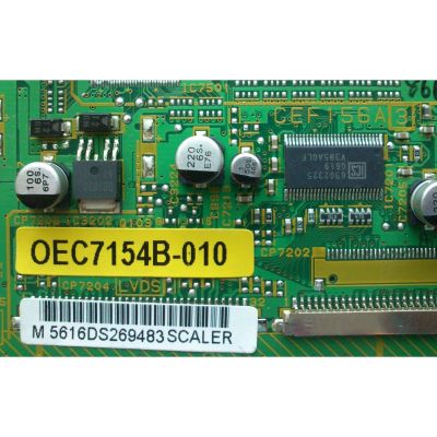 SCALER PCB / SHARP A3Y101EDS0 / CEF156A / OEC7154B-010 / NP-140TL / MODELO LC-26D40U	 - Imagen 3
