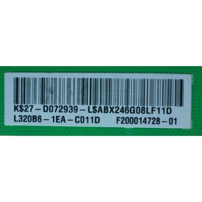DRIVER LED / PANASONIC 27-D072939 / L320B6-1EA / MODELO TC-L32XM6	 - Imagen 2