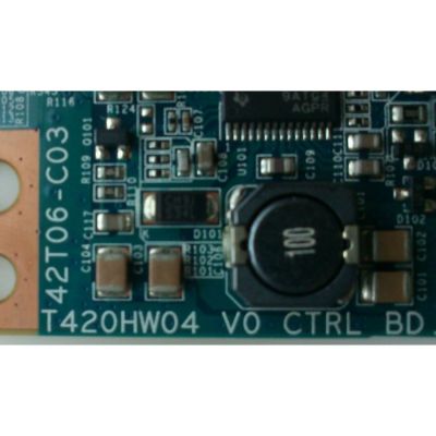 T-CON / RCA 55.42T06.C12 / 5542T06C12 / T420HW04 V0 CTRL BD / 42T06-C03 / MODELO L42FHD37RYX27    - Imagen 2