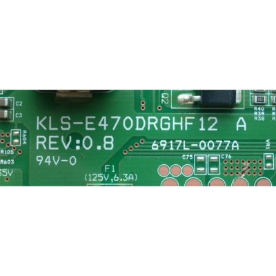 DRIVER LED / PANASONIC 6917L-0077A / KLS-E470DRGHF12 / MODELO TC-L47E50	 - Imagen 2