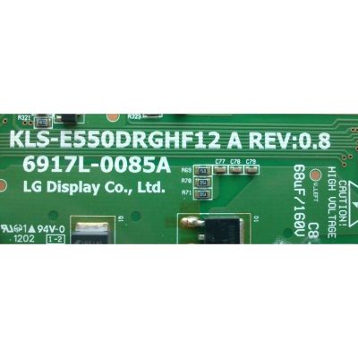 LED DRIVER VIZIO / PANASONIC 6917L-0085A / KLS-E550DRGHF12A / 085A / PANEL LC550EUD (SE)(F3) / MODELOS TC-L55ET5 / M3D550KD / M3D550KD LTYPMLEN - Imagen 2