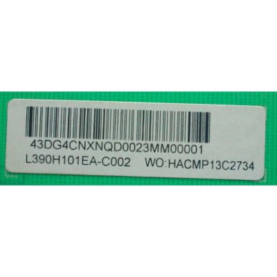 LED DRIVER / PANASONIC L390H101EA-C002 / C420E06E01A / PANEL V390HK1-LE6 REV.F6 / MODELO TC-39A400U - Imagen 2