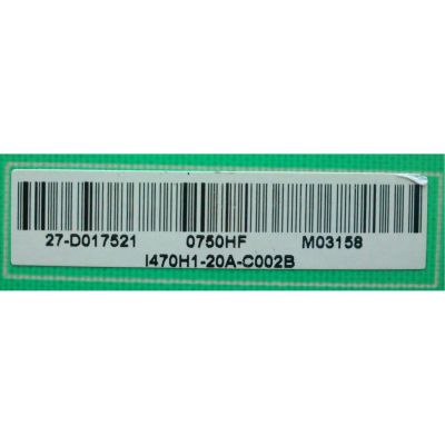 BACKLIGHT INVERSOR MASTER / LG 27-D017521-M /27-D017521 / I470H1-20A / MODELO 47LG50-UA AUSHLJM	 - Imagen 2