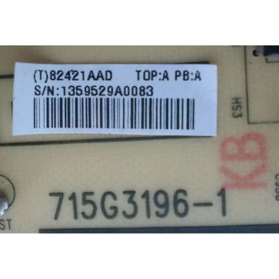 FUENTE DE PODER / INSIGNIA ADTV82421AAD / 82421AAD / 715G3196-1 / MODELO NS-L42X-10A	 - Imagen 2