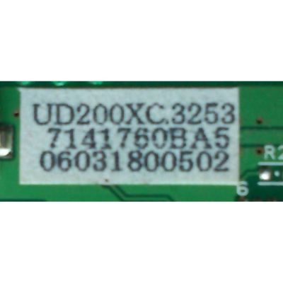 T-CON / SYLVANIA UD200XC / BUD150G04014 / 7141760BA5 / MODELO 6620LDTA	 - Imagen 3