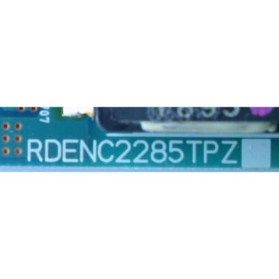 BACKLIGHT INVERSOR / SHARP RDENC2285TPZZ / RDENC2285TPZ / A06-227308B / SN-AG-CU / MODELO  LC-20D42U - Imagen 3