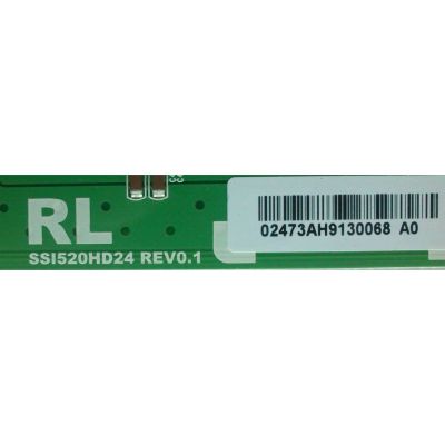 BACKLIGHT INVERSOR RL / MITSUBISHI LJ97-02473A / 02473A / SSI520HD24 / MODELO LT-52151	 - Imagen 2