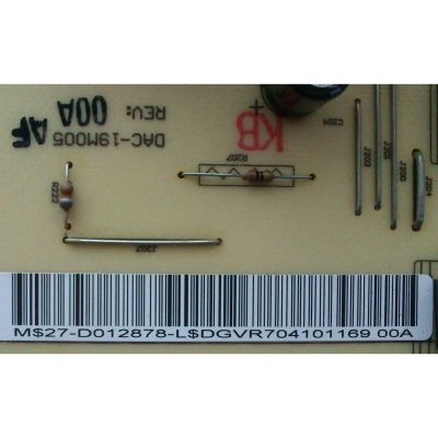 FUENTE DE PODER / WESTINGHOUSE 27-D012878 / DAC-19M005AF / DAC-19M005 / MODELO L1975NW	 - Imagen 2