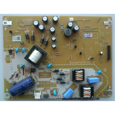 FUENTE DE PODER ORIGINAL PARA TV EMERSON / NUMERO DE PARTE A3AFCMPW-001 / BA3AFCF01 02 2 / A3AFC-MPW / A3AFG-MPW /  BA3AFCF01 02 1 / PANEL U34F1XH / MODELO LF320EM4
