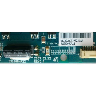 BACKLIGHT INVERSOR  / SAMSUNG LJ97-01239A  / SSI400HA22 / 1239A / MODELO MITSUBISHI - Imagen 2