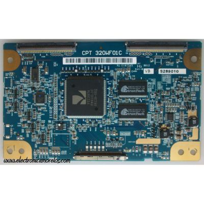 T-CON / INSIGNIA 1320WF01C0VB / 320WF01C / CPT 320WF01C / PANEL CLAA320WF01 / MODELOS DX-LCD32-09 / NS-LCD32