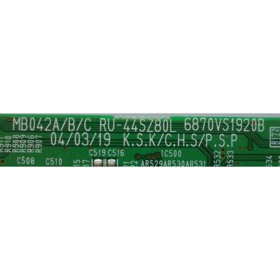 PROSESADOR DE ENTRADA DIGITAL / LG 6871VSAH23A / 6870VS1920B MODELO RU-44SZ63D - Imagen 2