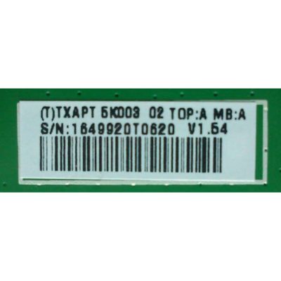 TARJETA PC  PARA TV VIZIO / NUMERO DE PARTE CBPFTXAPT5K00302 / TXAPT5K003 / 715G4026-T01-000-005K / PANEL'S LC470WUD (SC)(A1) / LC550WUD (SC)(A1) / MODELOS E470VA / E470VL / E550VA / E550VA LTLPIEAL - Imagen 2