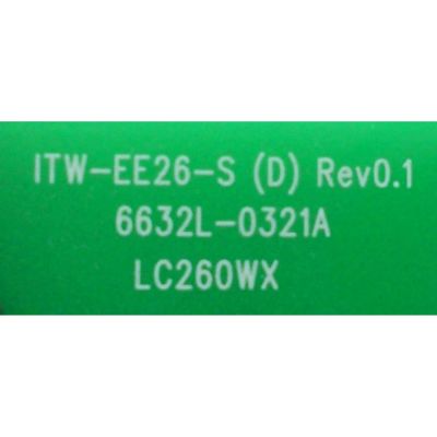 BACKLIGHT INVERSOR ESCLABA / INSIGNIA 6632L-0321A / ITW-EE26-S / MODELO NS-LCD26	 - Imagen 2