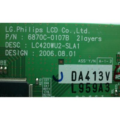 T-CON / PHILIPS 6871L-0959A / 6870C-0107B / 959A / MODELO 42PFL7422D/37	 - Imagen 2