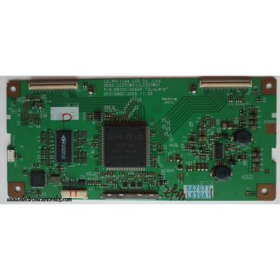 T-CON / LG 6871L-0839A / 6870C-0060H / L839A / 839A / MODELO 37LC2D-UD ALUSLL / 37LC2D-UE / RZ-37LZ55 APUKLF / 37LC2DB-EC / RZ-37LZ31 ALUK / M3701C-BA / NUMERO DE PANEL LC370WX1