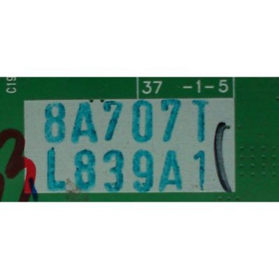 T-CON / LG 6871L-0839A / 6870C-0060H / L839A / 839A / MODELO 37LC2D-UD ALUSLL / 37LC2D-UE / RZ-37LZ55 APUKLF / 37LC2DB-EC / RZ-37LZ31 ALUK / M3701C-BA / NUMERO DE PANEL LC370WX1 - Imagen 2