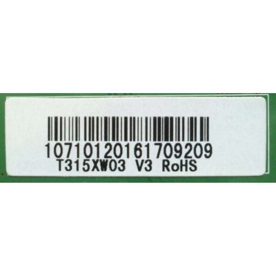 MAIN / SCEPTRE 1071012016 / T.RCS7.9D / 10331 / T20101210 / MODELO X320BV-HD / PANEL T315XW03 V.3	 - Imagen 3