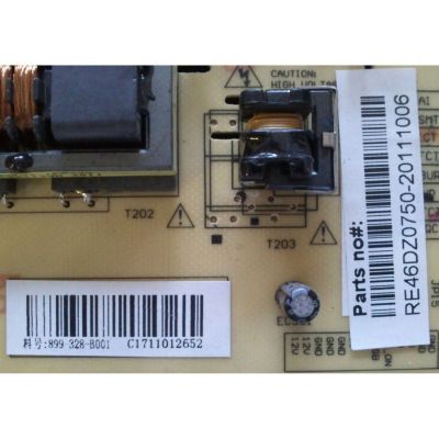 FUENTE / BACKLIGHT / RCA RE46DZ0750 / RE46DZ0750-2011 / 899-328-B001 / IPB328 / MODELO 26LA30RQD	 - Imagen 3