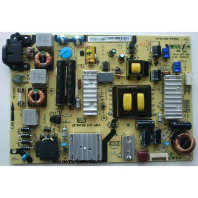 FUENTE DE PODER / TCL 81-EL421C1-PL290AA / 40-EL4310-PWE1XG / MODELO 48FS4610R	/  48FS3700